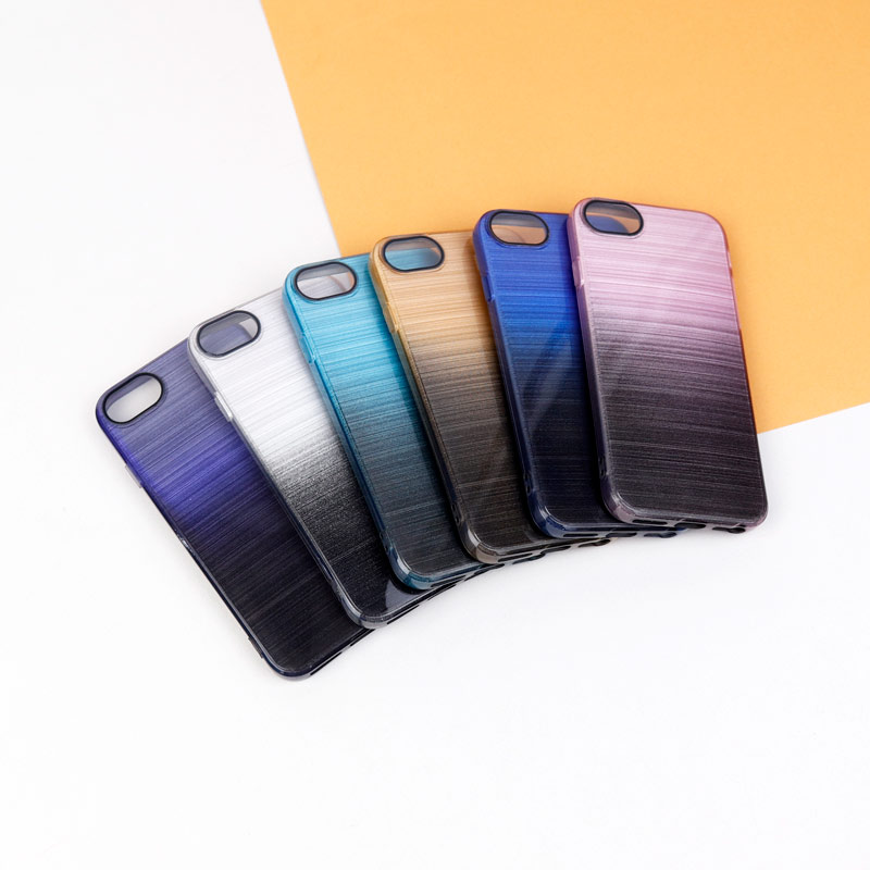 قاب PC براق محافظ لنزدار دو رنگ iPhone 7 / 8 / SE 2020