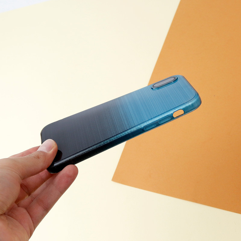 قاب PC براق محافظ لنزدار دو رنگ iPhone XS