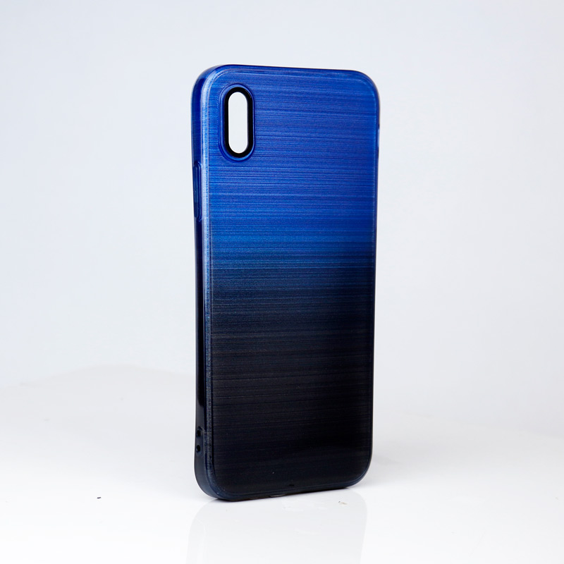 قاب PC براق محافظ لنزدار دو رنگ iPhone XS