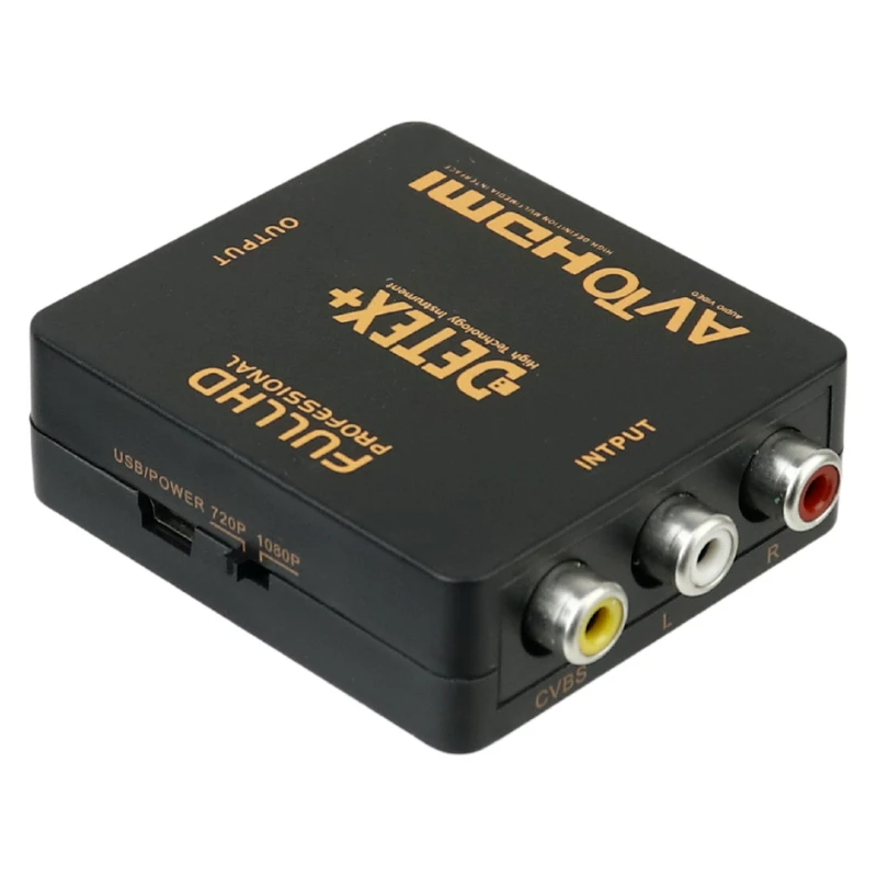 تبدیل AV به HDMI دیتکس پلاس +Detex