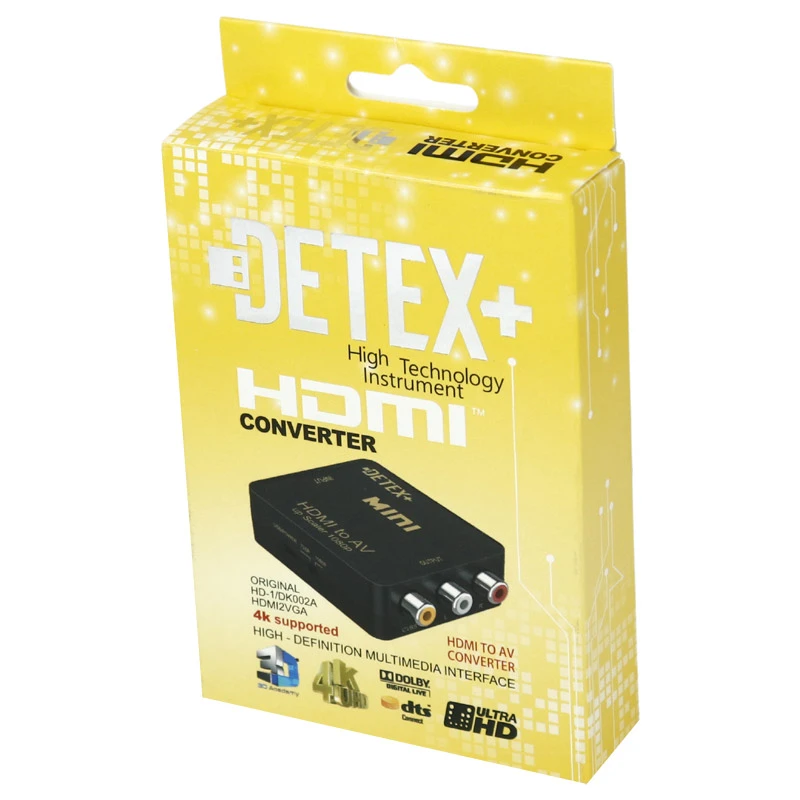 تبدیل HDMI به AV دیتکس پلاس +Detex