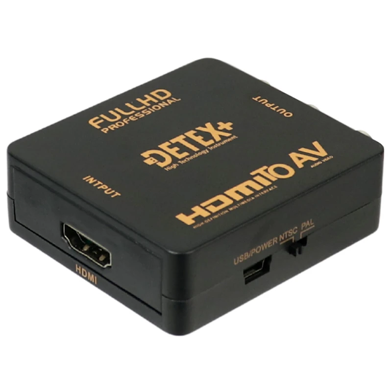 تبدیل HDMI به AV دیتکس پلاس +Detex