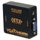 تبدیل VGA به HDMI دیتکس پلاس +Detex