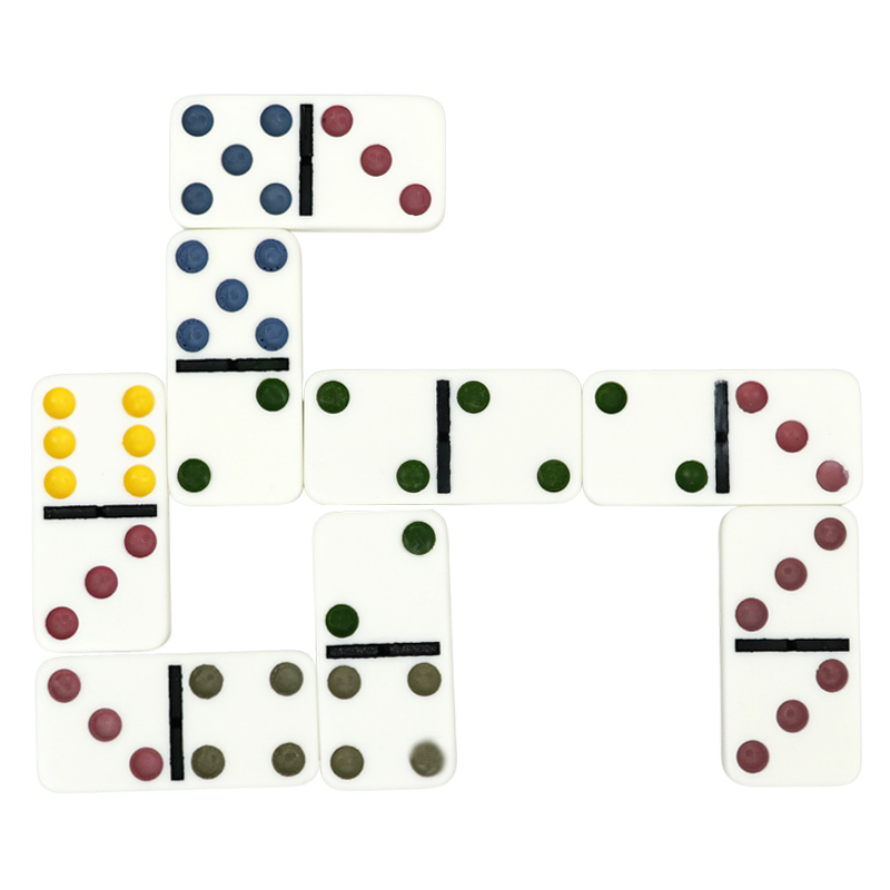 بازی فکری دومینو Dominoes پک فلزی