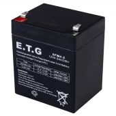 باتری 12 ولت 4500 میلی آمپر E.T.G