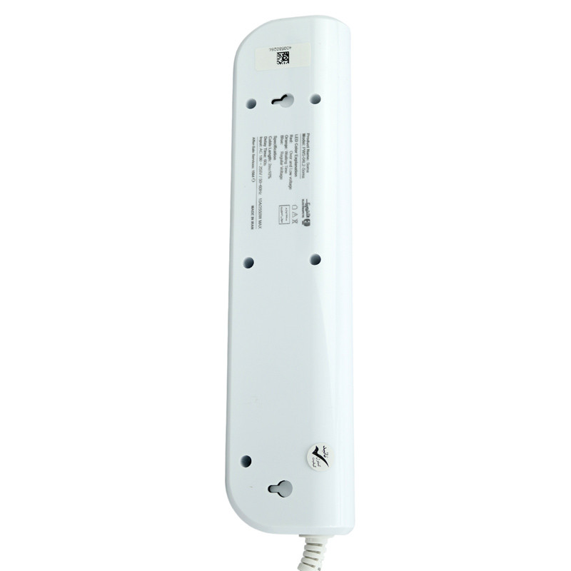 محافظ برق صوتی تصویری 4 خانه ارت دار الکتروپیک با کابل 2 متری Electropeyk PWS-04L2-Soma