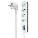 محافظ برق صوتی تصویری 4 خانه ارت دار الکتروپیک با کابل 2 متری Electropeyk PWS-04L2-Soma