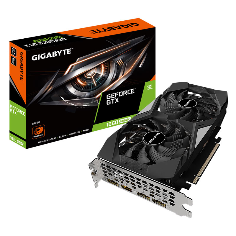 کارت گرافیک Gigabyte GeForce GTX 1660 SUPER 6GB GDDR6 192Bit