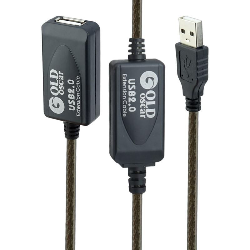 کابل افزایش طول Gold Oscar USB 20m