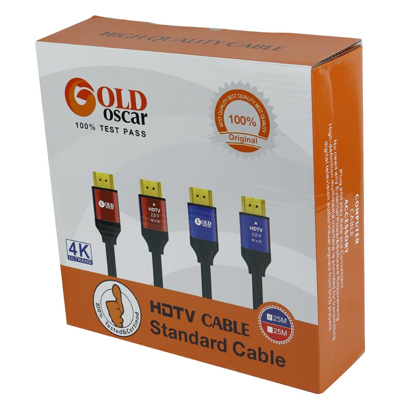 کابل Gold Oscar HDMI 4K 25m