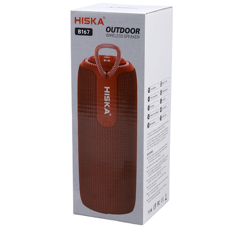 اسپیکر بلوتوثی رم و فلش خور Hiska B167