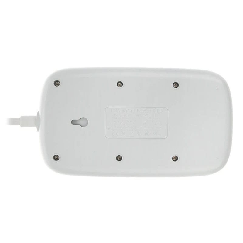 چند راهی 4 خانه ارت دار هیسکا CH5512 با کابل 2 متری + شارژر USB