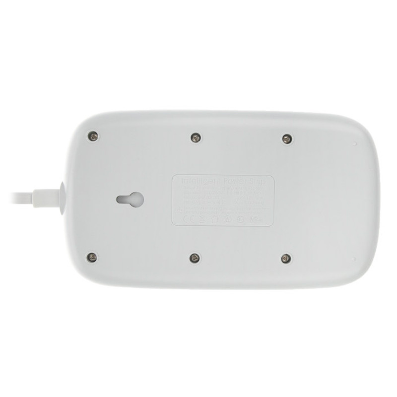 چند راهی 4 خانه برق ارت دار هیسکا CH5512 با کابل 2 متری + شارژر USB