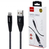 کابل لایتنینگ فست شارژ 4 آمپر هیسکا LX-199 طول 1 متر