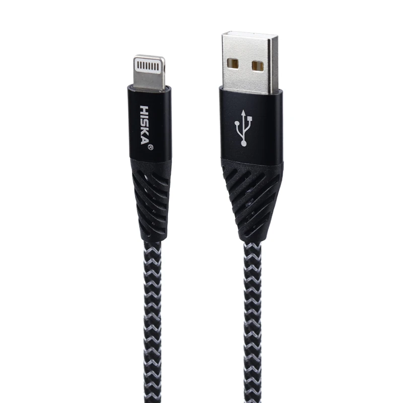 کابل لایتنینگ فست شارژ 4 آمپر هیسکا LX-199 طول 1 متر