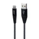 کابل لایتنینگ فست شارژ 4 آمپر هیسکا LX-199 طول 1 متر