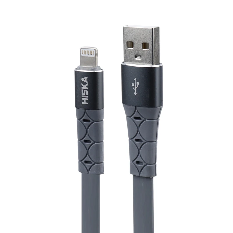 کابل لایتنینگ فست شارژ 2.4 آمپر هیسکا LX-823 طول 1 متر