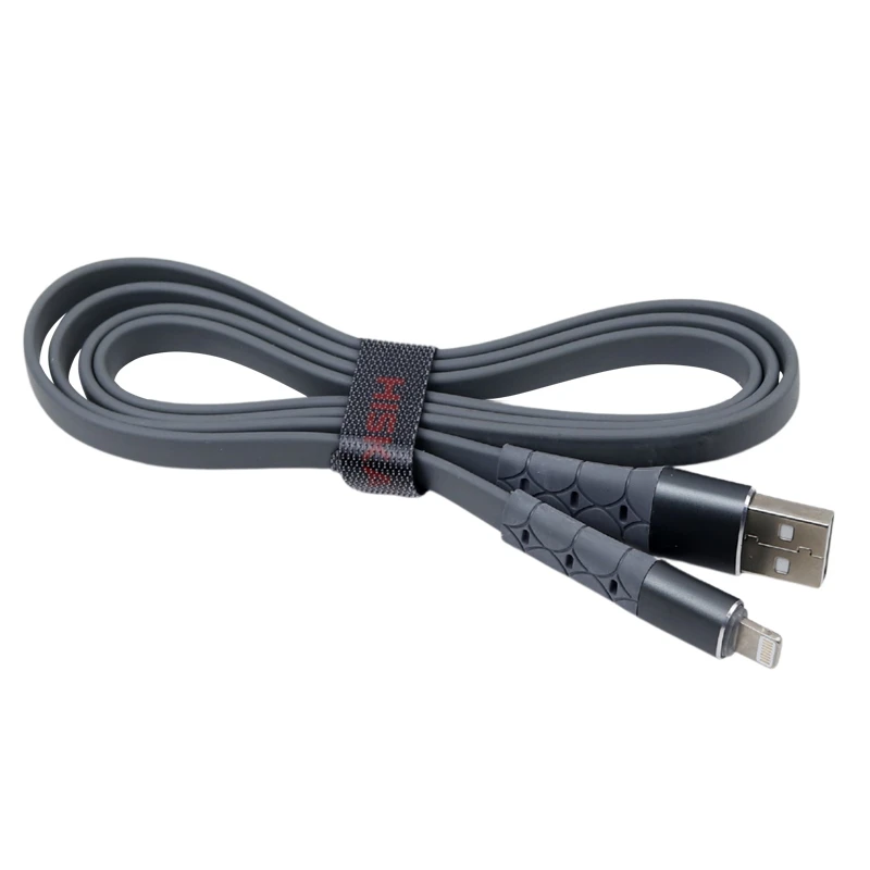 کابل لایتنینگ فست شارژ 2.4 آمپر هیسکا LX-823 طول 1 متر