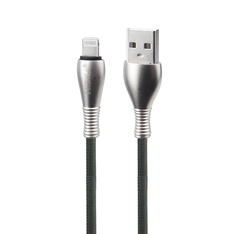کابل لایتنینگ فست شارژ 2.4 آمپر هیسکا LX-CA94 طول 1 متر