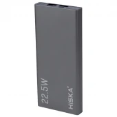 پاور بانک فست شارژ 10000 هیسکا Hiska QI-108PD PD 22.5W