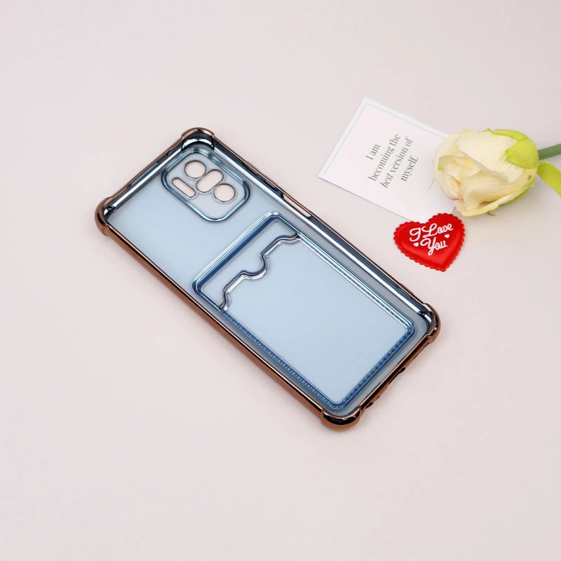 قاب محافظ لنزدار شفاف جاکارتی دار Xiaomi Redmi Note 10