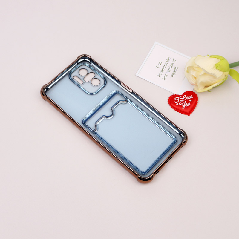 قاب محافظ لنزدار شفاف جاکارتی دار Xiaomi Redmi Note 10