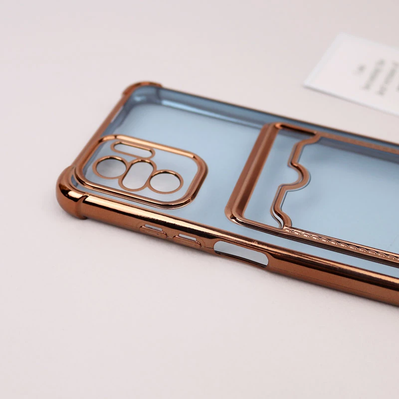 قاب محافظ لنزدار شفاف جاکارتی دار Xiaomi Redmi Note 10