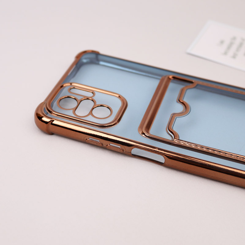 قاب محافظ لنزدار شفاف جاکارتی دار Xiaomi Redmi Note 10