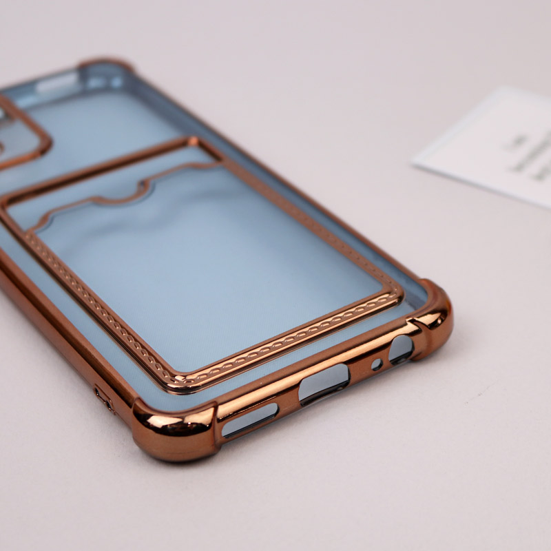 قاب محافظ لنزدار شفاف جاکارتی دار Xiaomi Redmi Note 10