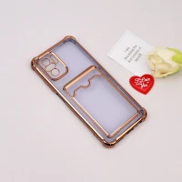 قاب محافظ لنزدار شفاف جاکارتی دار Xiaomi Redmi Note 10