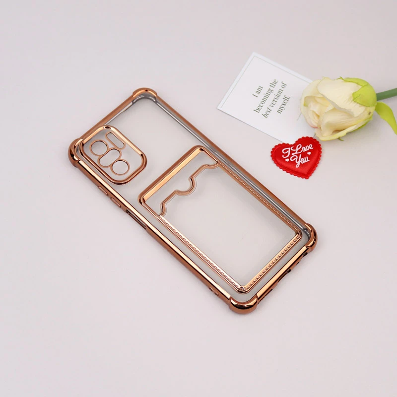 قاب محافظ لنزدار شفاف جاکارتی دار Xiaomi Redmi Note 10