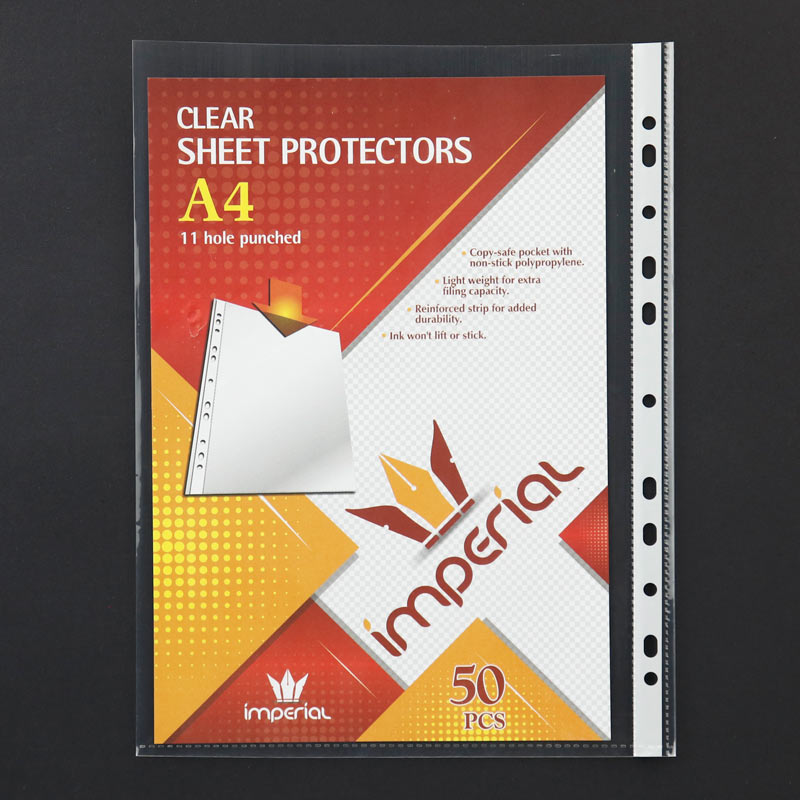 کاور کاغذ Imperial 20mu A4 بسته 50 عددی