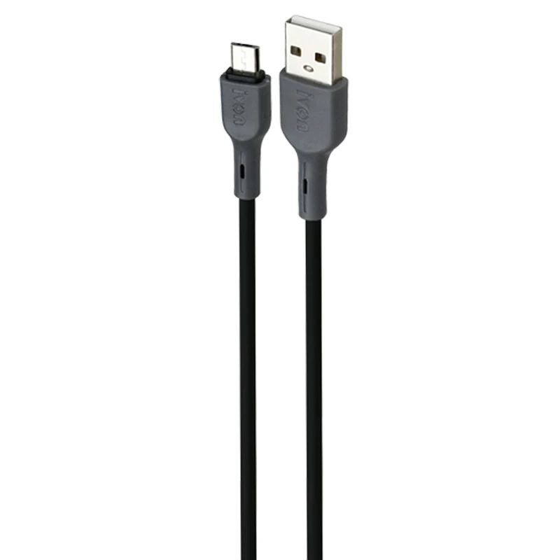 شارژر فندکی فست شارژ Ivon CC38 2.4A 12W + کابل میکرو یو اس بی