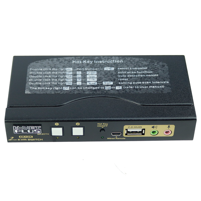سوییچ K-net Plus KP-H622 Auto HDMI KVM