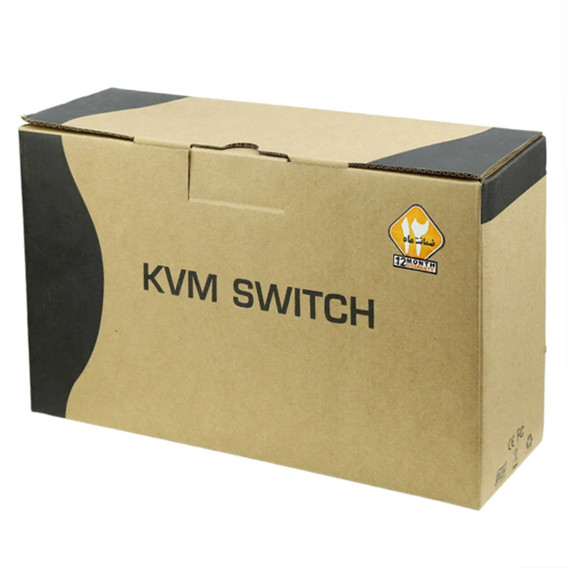 سوییچ KVM اتوماتیک دو پورت کی نت پلاس KP-U624