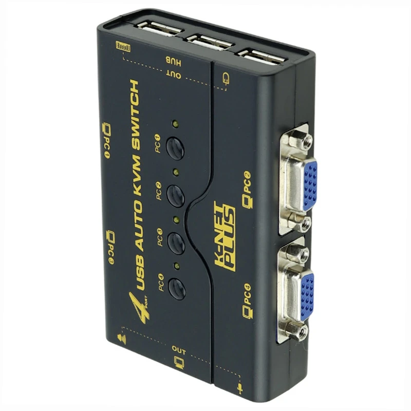 سوییچ K-net Plus KP-U624 Auto KVM