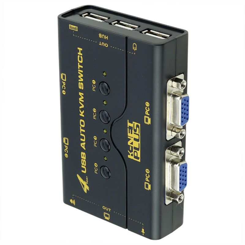 سوییچ K-net Plus KP-U624 Auto KVM