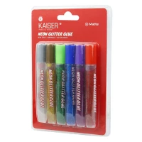 چسب اکلیلی مات رنگی Kaiser SK127 بسته 6 عددی