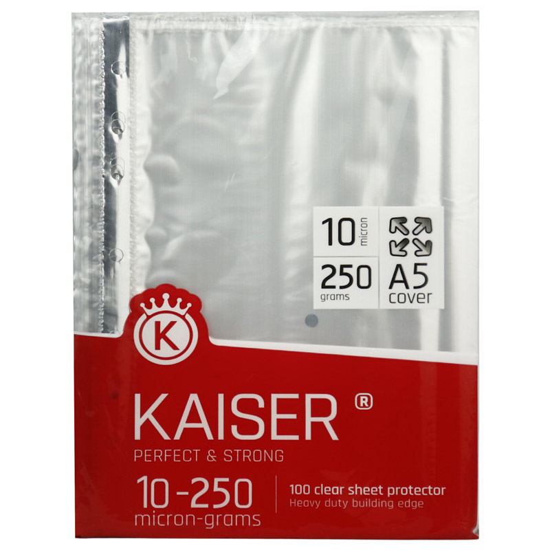 کاور کاغذ Kaiser SK702 A5 بسته ۱۰۰ عددی