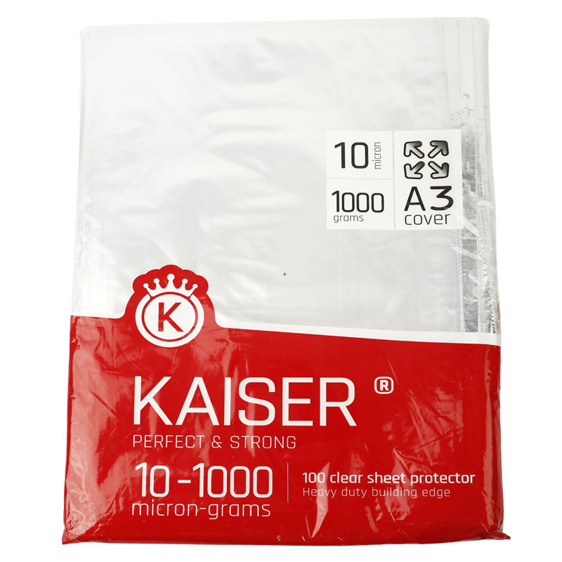 کاور کاغذ Kaiser SK703 A3 بسته 100 عددی