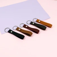 جاکلیدی چرمی حلقه دار