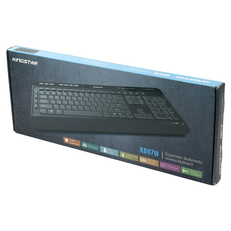 کیبورد بی سیم کینگ استار KB97W