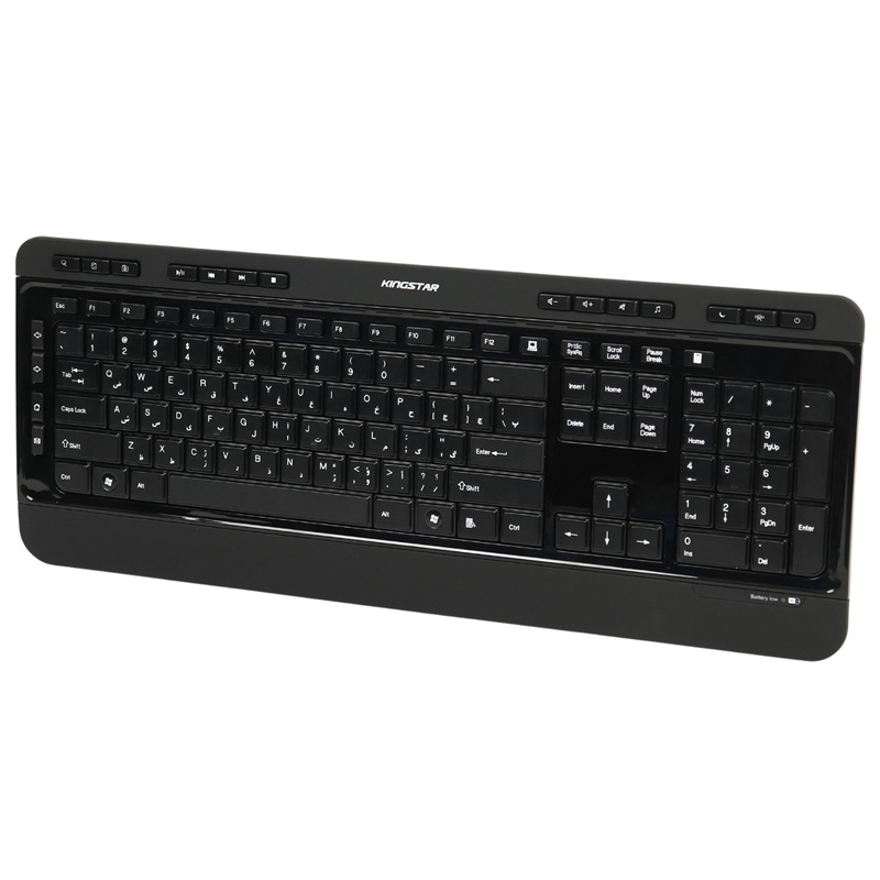 کیبورد بی سیم کینگ استار KB97W