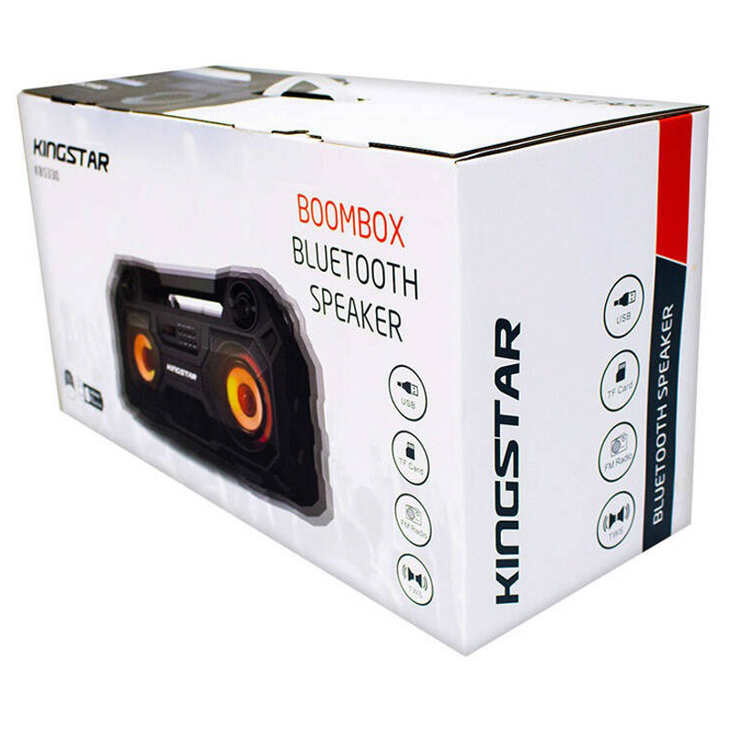 اسپیکر بلوتوثی فلش خور KingStar KBS330 + فلش هدیه