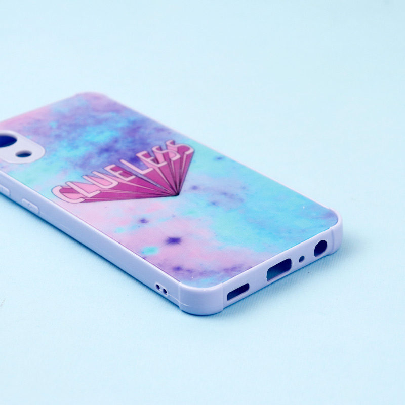قاب محافظ لنزدار لیزری طرحدار براق Samsung Galaxy A03 Core
