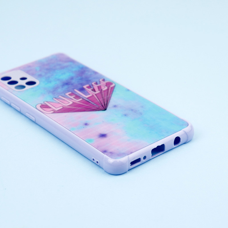 قاب محافظ لنزدار لیزری طرحدار براق Samsung Galaxy A51 4G