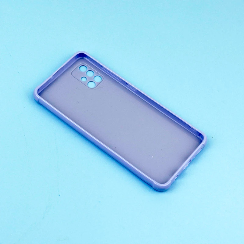 قاب لیزری سامسونگ Galaxy A51 4G طرح دار براق محافظ لنزدار