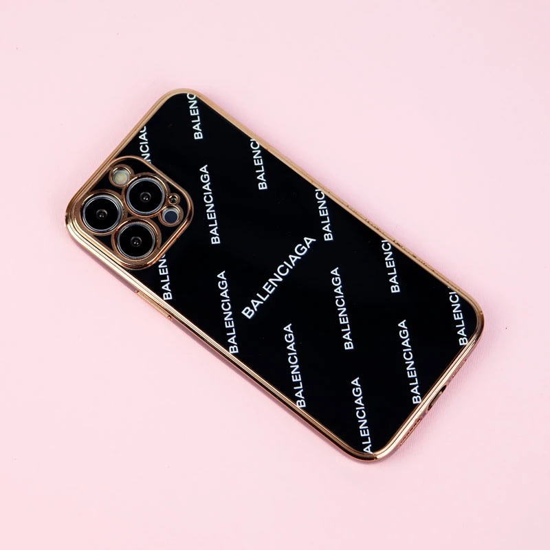قاب طرحدار My Case محافظ لنزدار iPhone 13 Pro Max مشکی
