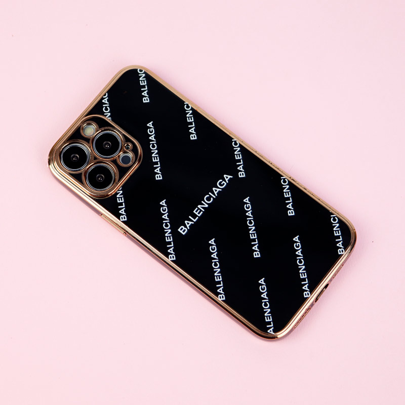 قاب طرحدار My Case محافظ لنزدار iPhone 13 Pro Max مشکی