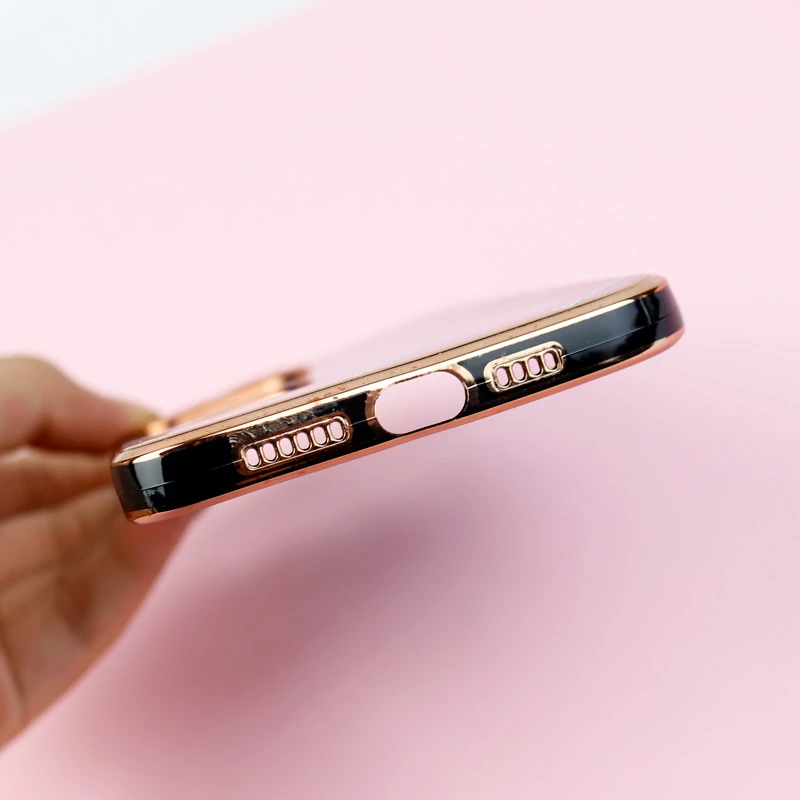 قاب طرحدار My Case محافظ لنزدار iPhone 13 Pro Max مشکی